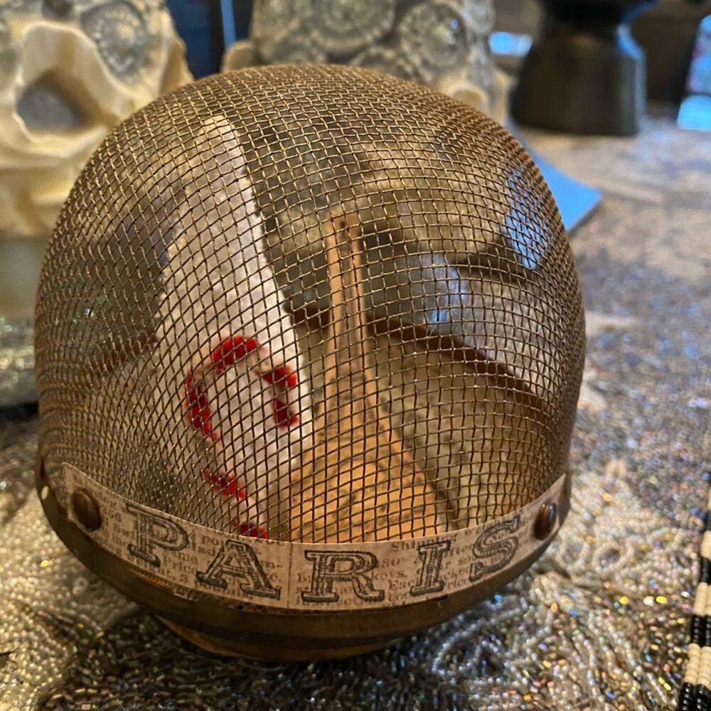 New Paris Eiffel Tower Handcrafted Snow globe one of a kind
